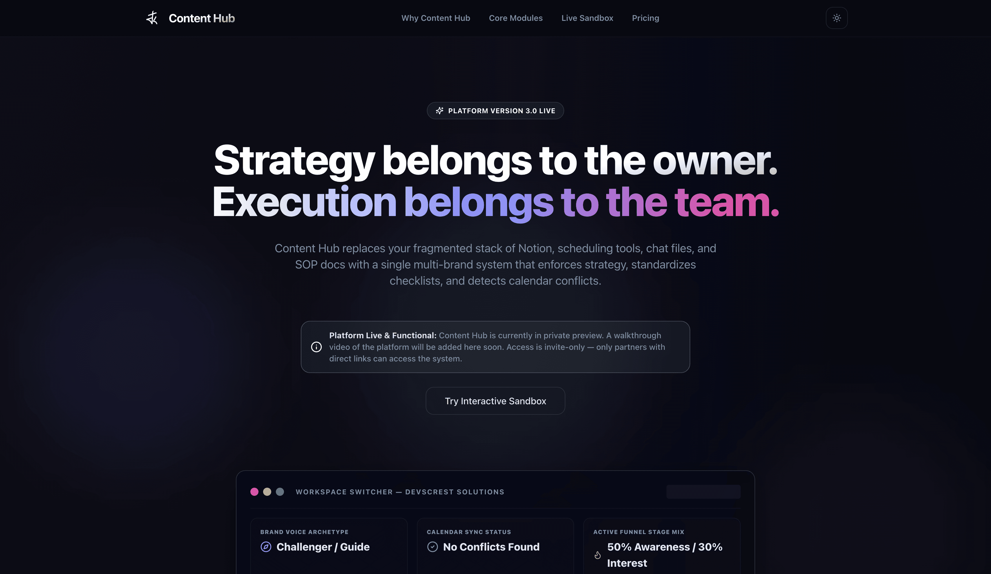 A performance brand for a fitness product line