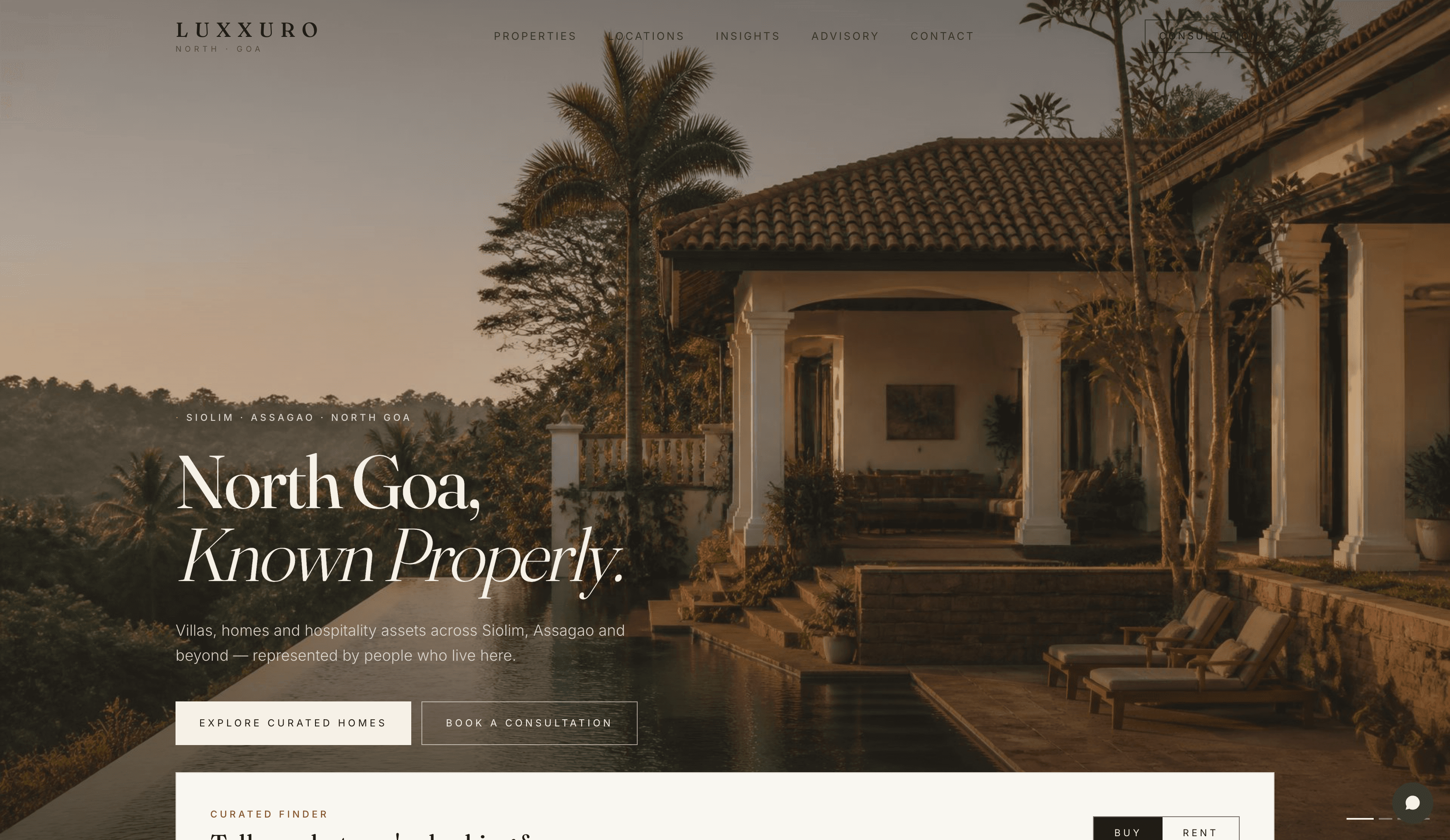 A premium hospitality brand for coastal Goa