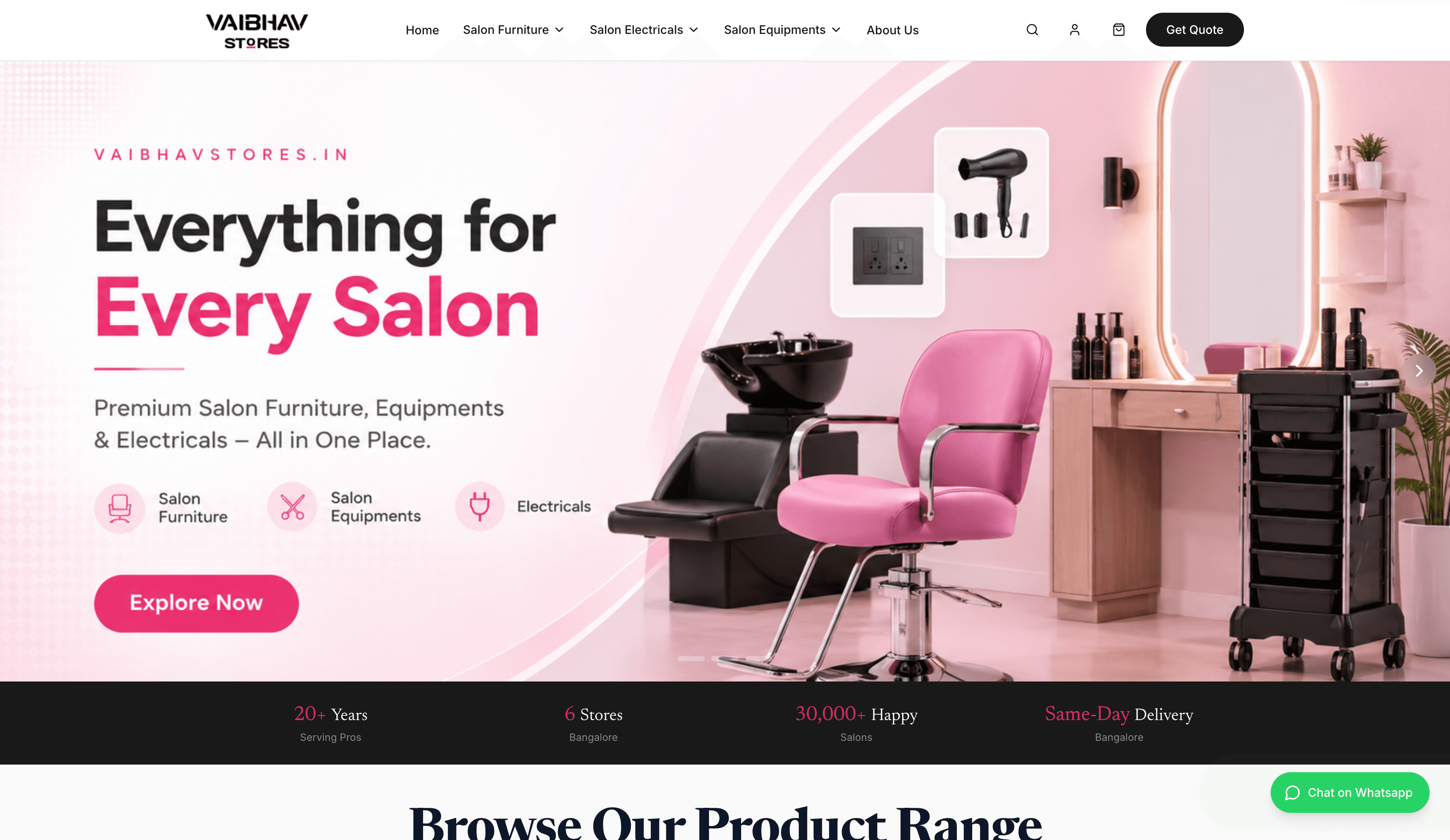 The original storefront that shipped in a week